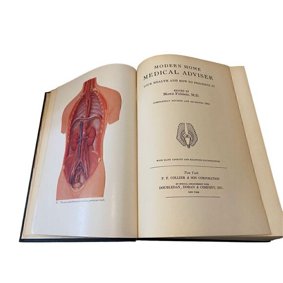 Modern Home Medical Advisor Hardcover Book 1941 Reference - Picture 12 of 16